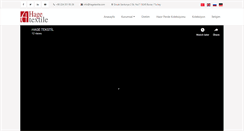 Desktop Screenshot of hagetextile.com